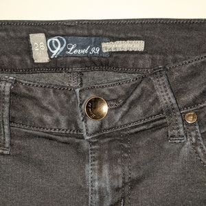 Level 99 Dark Denim Straight Skinny